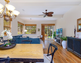 Living room Fairways at Mauna Lani 402